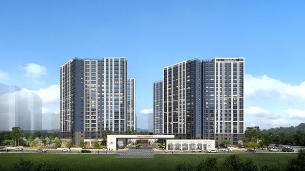 호반써밋 시흥거모 B1블록 투시도. /사진=호반건설