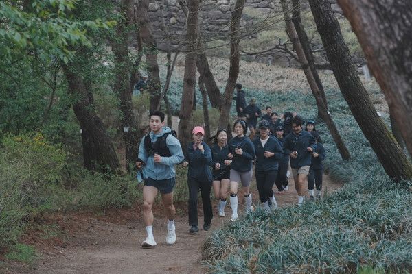 티톤브로스 러닝 세션 /사진=LF 티톤브로스