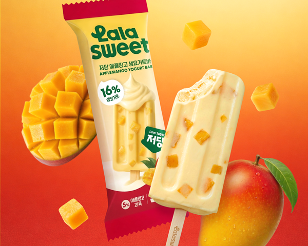 '저당 애플망고 생요거트바' /사진=라라스윗