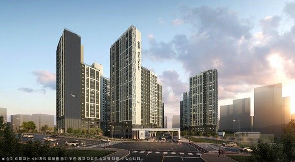 더샵 관저아르테 투시도. /사진=포스코이앤씨