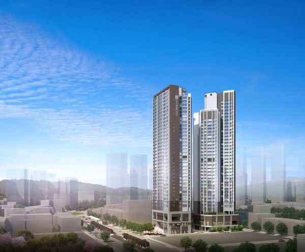 문수로 라티에르 673 투시도. /사진=한국토지신탁