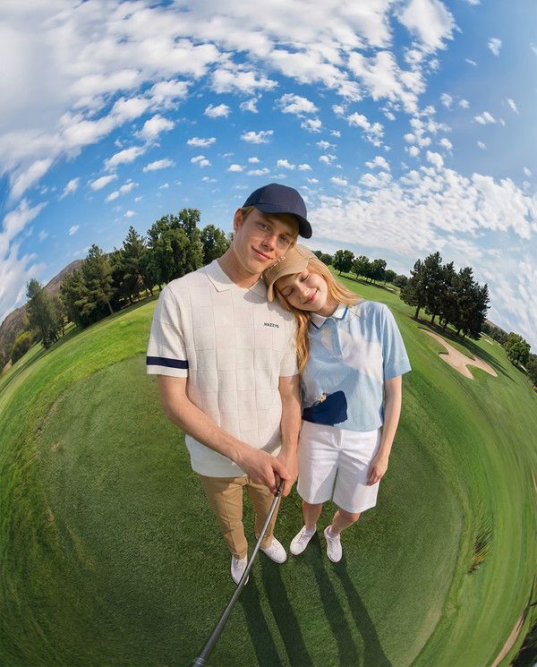 헤지스골프 2026SS 로얄 캡슐 컬렉션 화보 /사진=LF