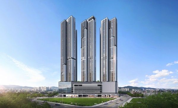 아산 경남아너스빌 랜드마크49 조감도. /사진=SM그룹