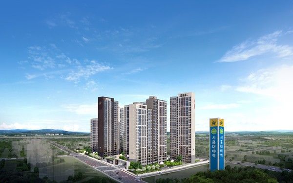 '힐스테이트 시흥더클래스' 조감도. /사진=현대엔지니어링