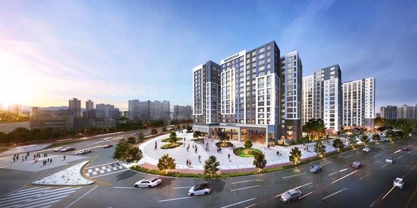 '수원역 아너스빌 플라츠' 조감도. /사진=SM그룹 건설부문