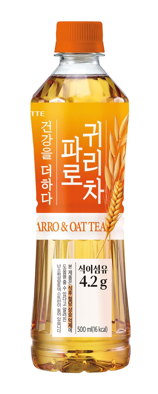 파로귀리차 제품 /사진=롯데칠성음료