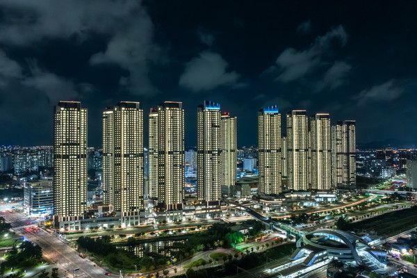 힐스테이트 더 운정 전경. /사진=현대건설&nbsp;