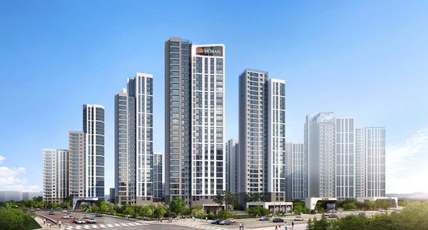 '호반써밋 풍무III' 투시도. /사진=호반건설