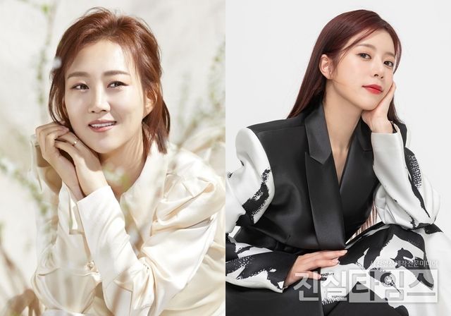 가수 장윤정, 양지은 [초록뱀이앤엠 제공 재판매 및 DB 금지]