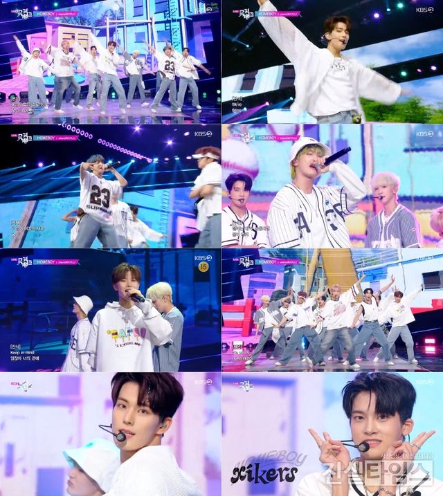 그룹 싸이커스(xikers) [KBS 2TV ‘뮤직뱅크’ 방송화면 캡처 재판매 및 DB 금지]