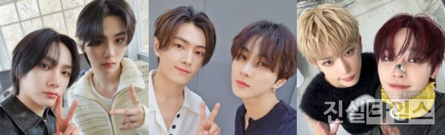 보이넥스트도어, 엔하이픈, 앤팀, 아이돌 케미 맛집 후보 [보이넥스트도어 성호,태산(KOZ&nbsp;엔터),&nbsp;엔하이픈 제이,정원(빌리프랩),&nbsp;앤팀 니콜라스,&nbsp;하루아(하이브 레이블즈 재팬)&nbsp;제공 재판매 및 DB 금지]