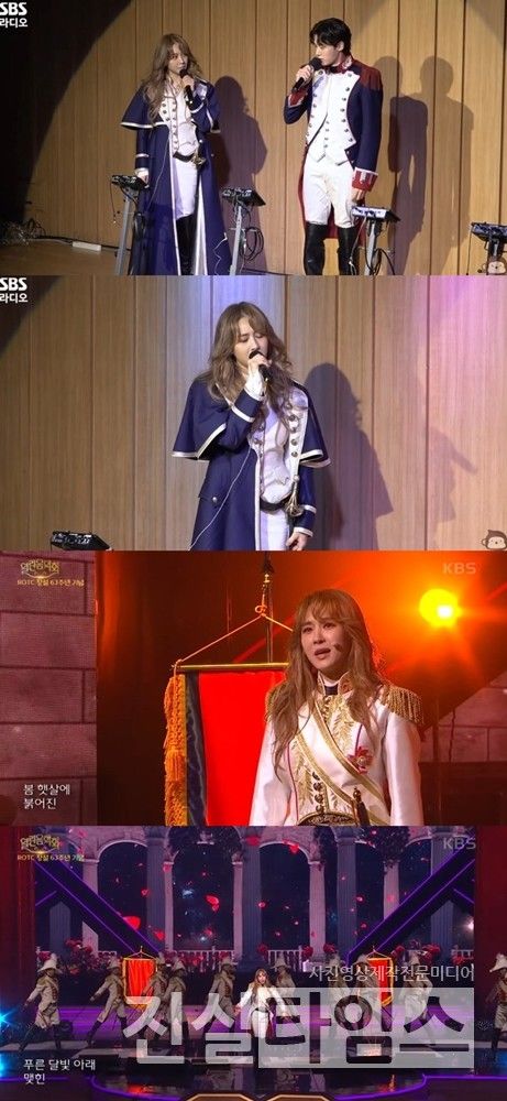 뮤지컬 배우 옥주현 [SBS PowerFM ‘두시탈출 컬투쇼’ 영상 캡처, KBS 1TV ‘열린음악회’ 방송화면 캡처]