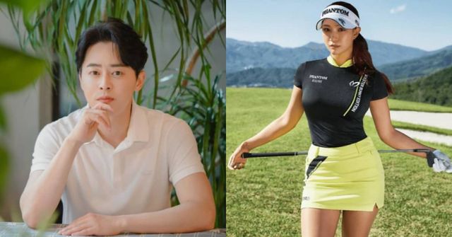 조정석과 골프선수 유현주/CJ E&M, 온라인 커뮤니티