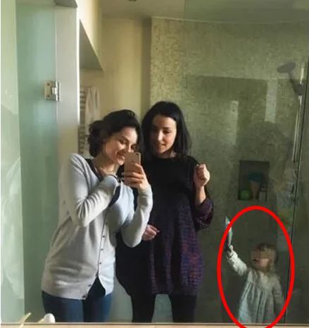 케이티 루이더스가 가족과 함께 찍은 사진,/ 일간스포츠