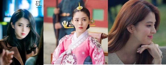 왼쪽부터 한소희가 그동안 출연한 '돈꽃', '백일의 낭군님', '부부의 세계'