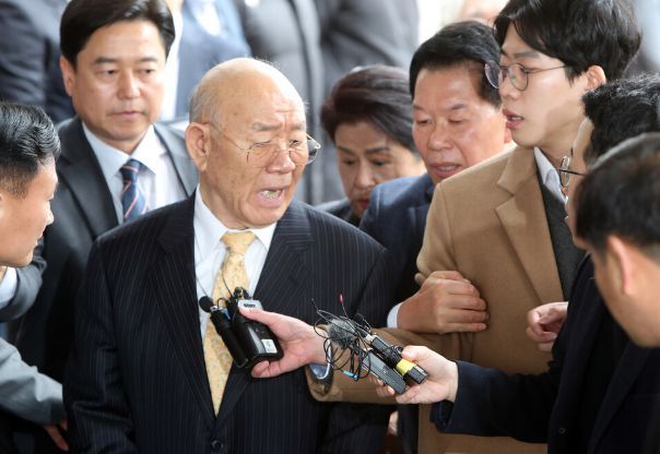 고(故) 전두환 전 대통령의 모습/한겨례