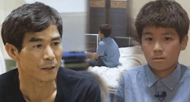 정동원과 그의 아빠 정용주 씨 / 온라인 커뮤니티&nbsp;