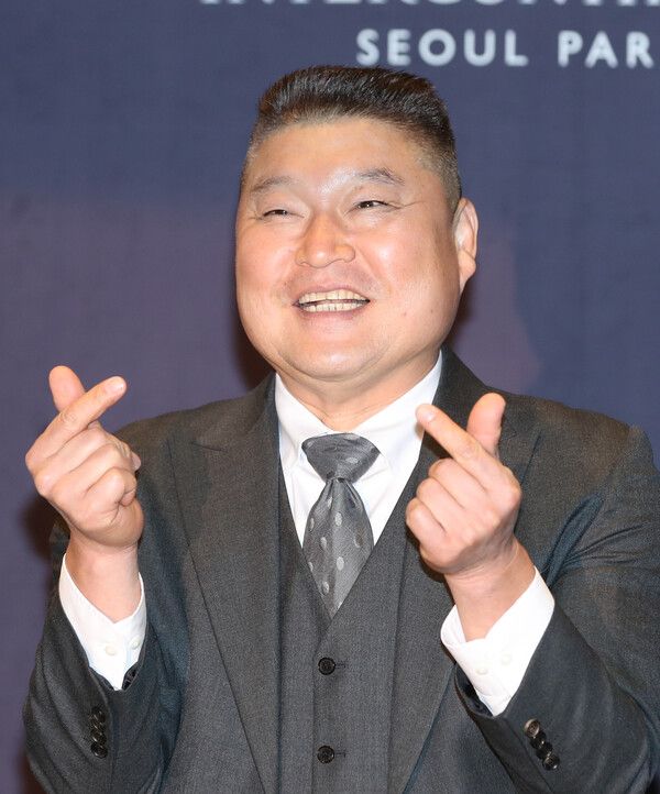 이승기 결혼식에 참석한 강호동 /뉴스1