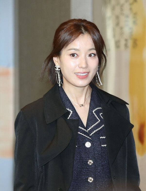 이승기 결혼식에 참석한&nbsp; 한효주/뉴스1