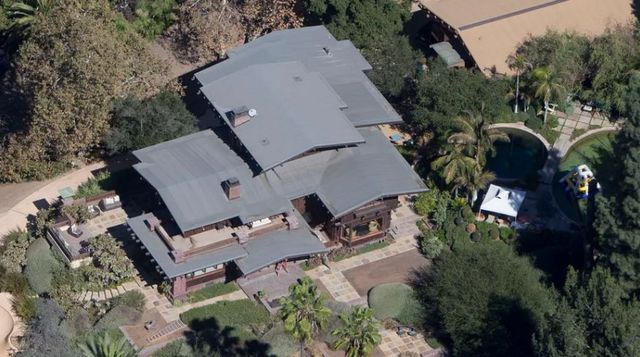 배우 브래드 피트와 안젤리나 졸리가 거주한 주택/FOX NEWS