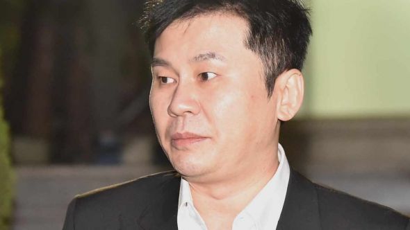 양현석 YG 엔터테인먼트 전 대표의 모습/뉴시스