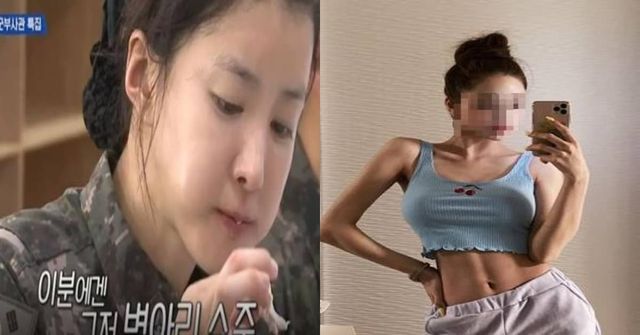 (좌) 배우 이시영 / MBC '진짜 사나이' (우) 기사와 관련 없는 사진 / 프리지아 인스타그램