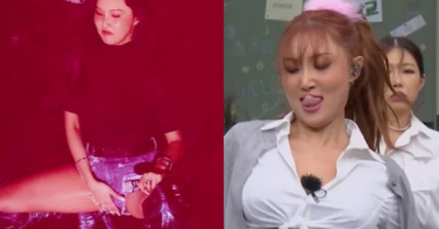 외설 퍼포먼스 등으로 논란이던 화사가 또한번 교복 춤 논란에 휩싸였다.