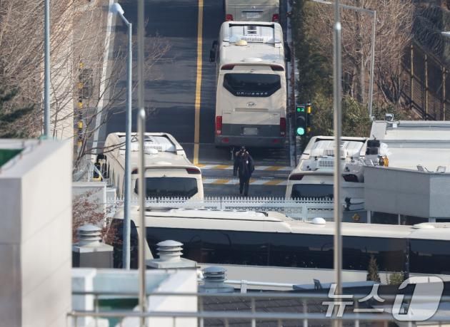 12일 서울 용산구 한남동 대통령 관저가 적막감에 휩싸여 있다. 2025.1.12/뉴스1 ⓒ News1 송원영 기자