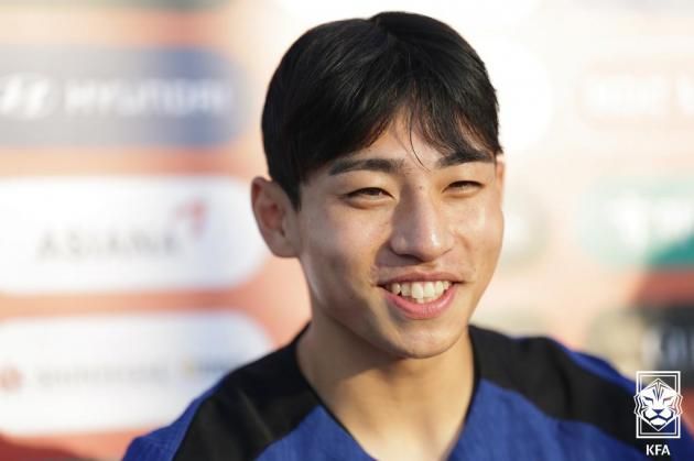 한국 축구대표팀의 이현주(대한축구협회 제공)/뉴스1 ⓒ News1 송원영 기자