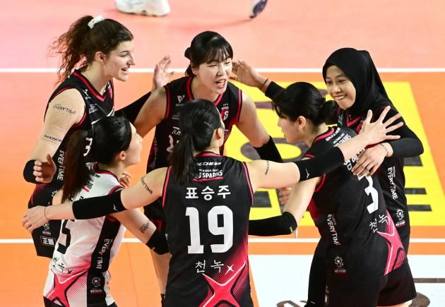 11연승을 내달린 정관장. (KOVO 제공)