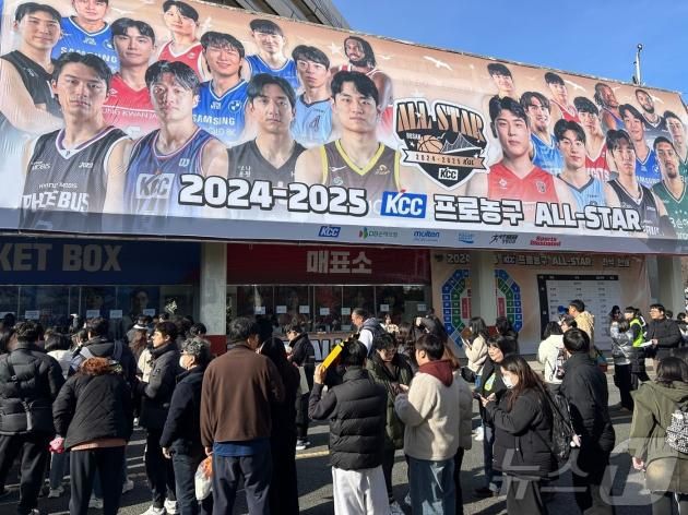 19일 2024-25 KCC 프로농구 올스타전이 열리는 부산 사직체육관 전경. 2025.1.19/뉴스1 ⓒ News1 문대현 기자