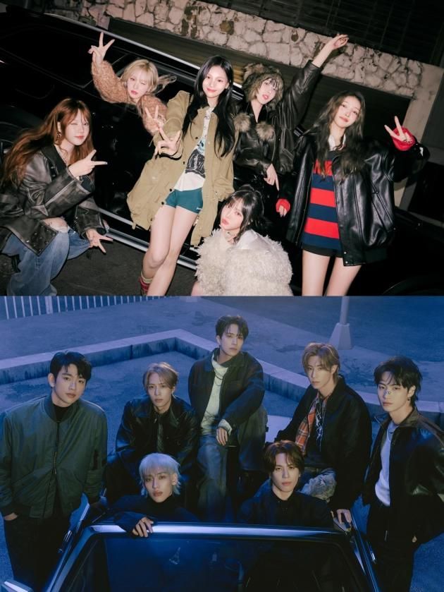 여자친구(위쪽), 갓세븐 / 사진제공=쏘스뮤직, 카카오엔터테인먼트