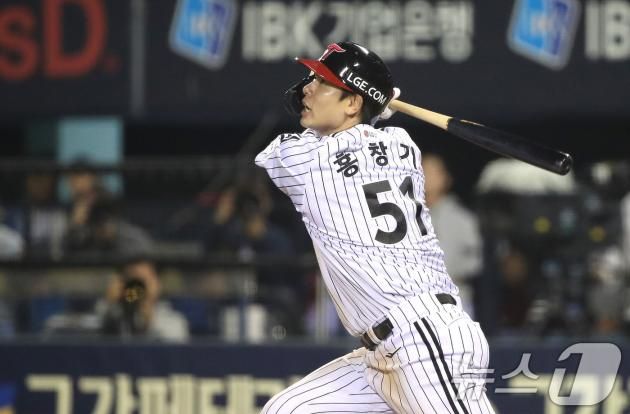 LG 트윈스 홍창기. /뉴스1 DB ⓒ News1 임세영 기자