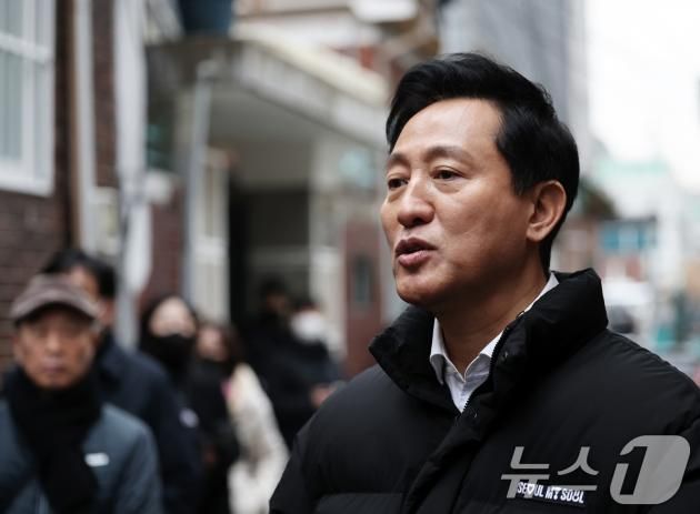 오세훈 서울시장. ⓒ News1 오대일 기자