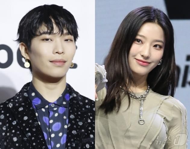 이찬혁(왼쪽)과 이새롬 ⓒ 뉴스1 DB