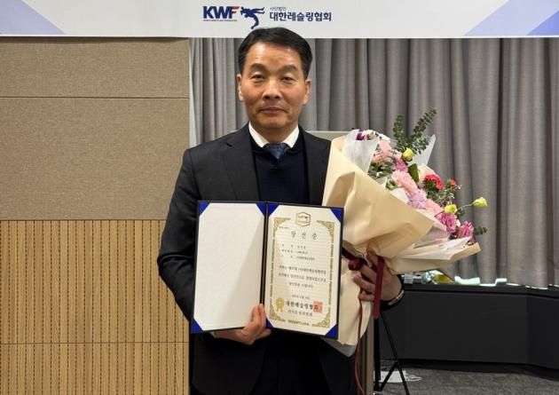 김익헌 제37대 대한레슬링협회 회장 당선인 (대한레슬링협회 제공)