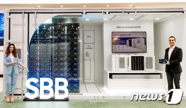 삼성SDI의 ESS 신제품인 '삼성 배터리 박스'(SBB, Samsung Battery Box).(삼성SDI 제공)