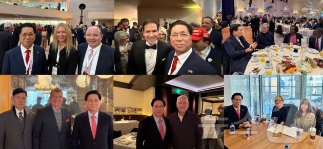 방미중인 여의도순복음교회 이영훈 담임목사