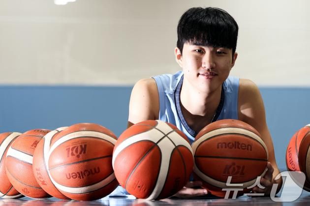 동호인 출신 최초의 프로 선수인 소노의 정성조가 20일 고양 소노 아레나에서 뉴스1과 인터뷰를 갖고 있다. 2025.1.20/뉴스1 ⓒ News1 이동해 기자