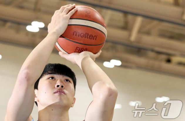 동호인 출신 최초의 프로 선수인 소노의 정성조가 20일 고양 소노 아레나에서 뉴스1과 인터뷰를 갖고 있다. 2025.1.20/뉴스1 ⓒ News1 이동해 기자