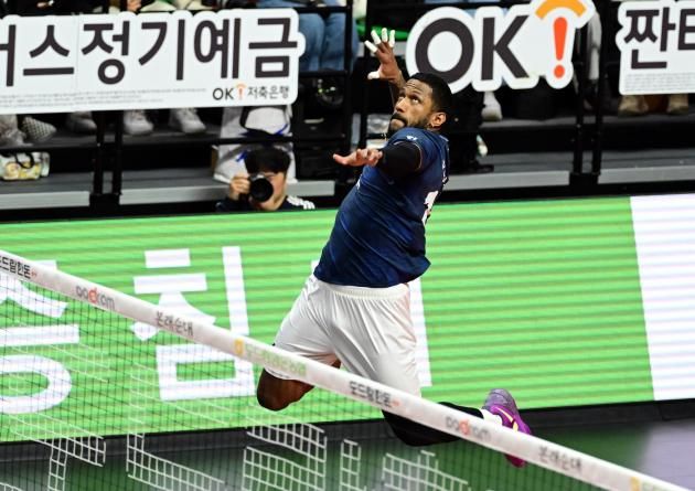 대한항공 요스바니 에르난데스. (KOVO 제공)