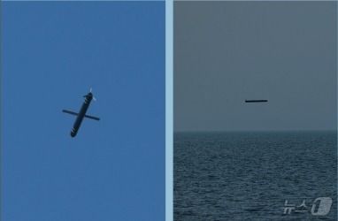 (평양 노동신문=뉴스1) =북한 미사일총국이 전날인 25일 해상(수중) 대 지상 전략순항유도무기시험발사를 진행했다고 노동당 기관지 노동신문이 26일 보도했다. 현장에는 김정은 노동당 총비서가 참관했다. [국내에서만 사용가능. 재배포 금지. DB 금지. For Use Only in the Republic of Korea. Redistribution Prohibited] rodongphoto@news1.kr