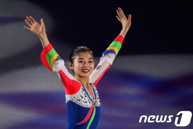 북한 피겨스케이팅의 렴대옥. /뉴스1 ⓒ News1 유승관 기자
