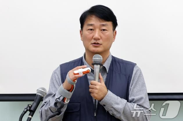 양경수 민주노총 위원장. 2025.1.17/뉴스1 ⓒ News1 이동해 기자