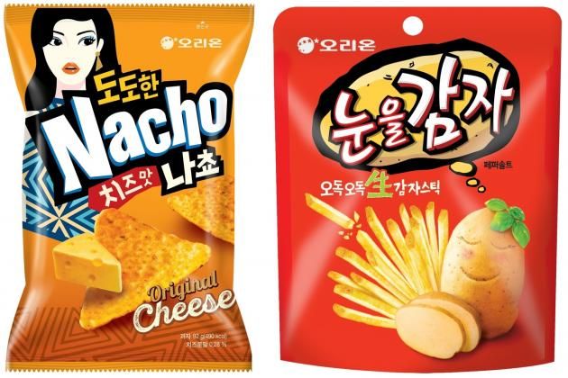 오리온 도도한나쵸, 눈을 감자(오리온 제공)