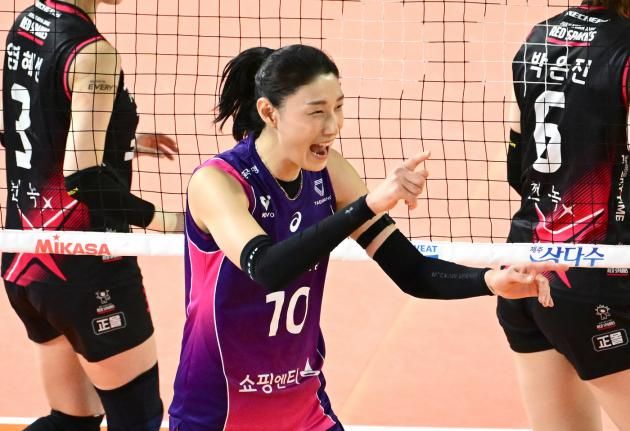 흥국생명의 김연경(KOVO제공)