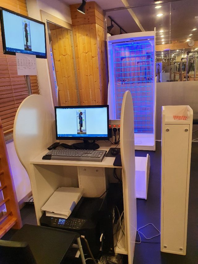 ▲ 3D 체형분석 시스템(사진_라온필라테스 행신점)