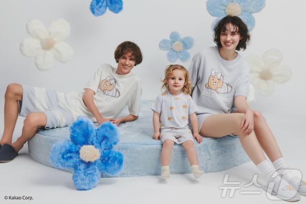 젤라또피케와 카카오프렌즈의 협업 컬렉션.(젤라또피케 제공)