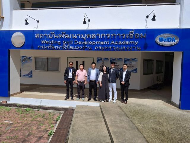 ▲ 매직클럽 오지은 대표가 태국 현지의 주요 인력 송출 업체 및 노동부 산하 직업교육기관을 방문했다.