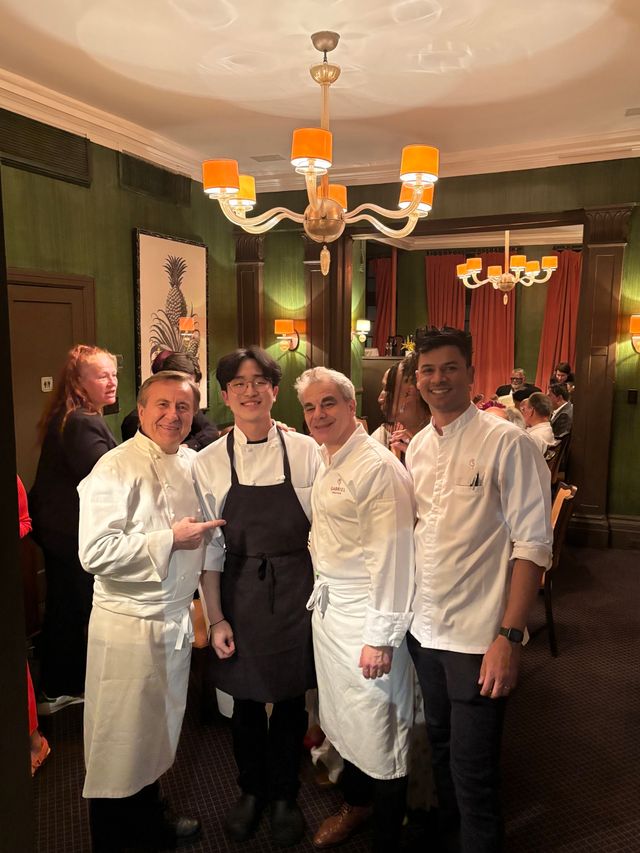 ▲&nbsp;&nbsp;왼쪽부터 Daniel Boulud, 한승제, Gabriel Kreuther